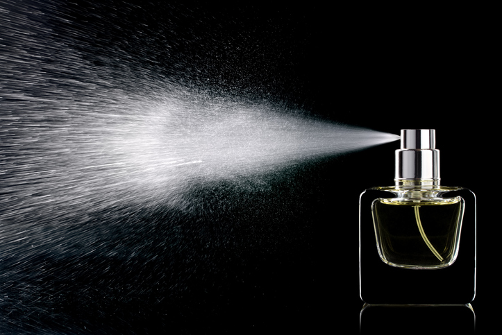 perfume bottle squirting to mimic female ejaculation